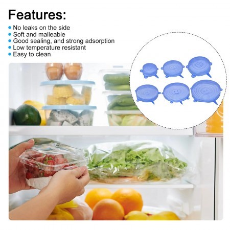 Silicone Lids For Cookware Bowl Pot Lid