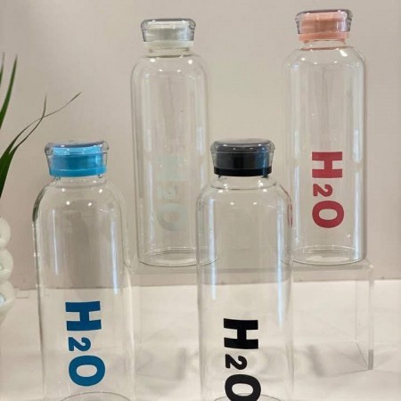 Glass Water Bottle